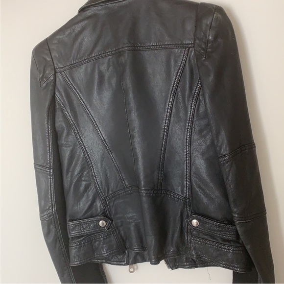Whistles genius leather biker jacket - Picture 6 of 12